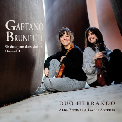 Gaetano Brunetti Six duos pour deux violons. Oeuvre III.