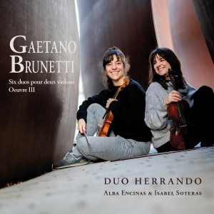 Gaetano Brunetti Six duos pour deux violons. Oeuvre III.